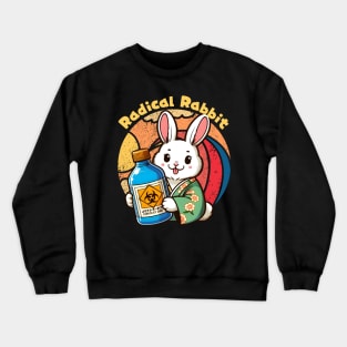 Chemistry Bunny rabbit Crewneck Sweatshirt